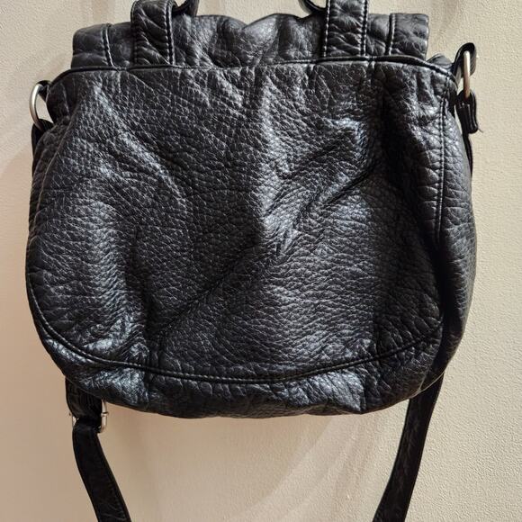 Aeropostale Black Lightweight Crossbody Shoulder Purse Bag Adjustable Strap - Picture 5 of 10